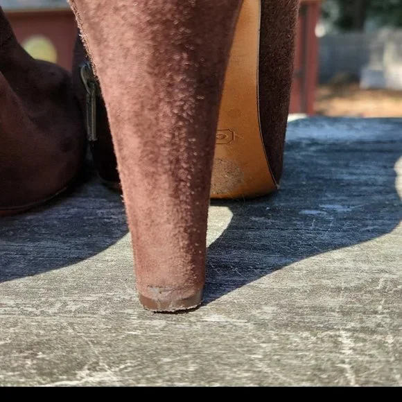 Coach Suede Boots - Picture 6 of 10